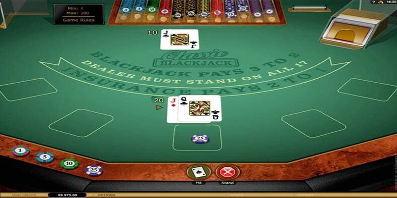 Một số lệnh cơ bản trong game blackjack